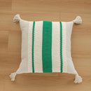 Axyaa Christmas Embroidery Cotton Linen Throw Pillowcase Geometric Cushion Covers