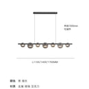 Axyaa Glass Art Chandelier: Modern Nordic Design, Stainless Steel, Minimalist Style