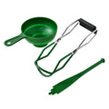 Silicone Funnel Set with Grip Handle and Lifter by Axyaa