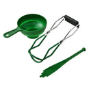 Silicone Funnel Set with Grip Handle and Lifter by Axyaa