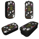 Axyaa Nightmare Before Christmas Pencil Case: Large Storage Bag for Students & Office