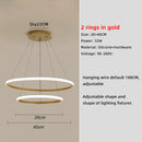 Axyaa Modern Clover Chandelier for Dining Room and Living Room