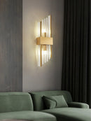 Luxury Crystal Wall Sconce Lights by Axyaa for Home Decor and Outdoor Night Light