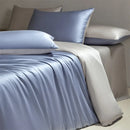 Axyaa Luxe Silk Bedding Set: Smooth Nude Sleeping Essentials