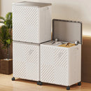 Axyaa Foldable Storage Box with Wheels | Large Capacity Organizer for Clothes & Toys