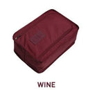 Axyaa Travel Shoe Bag: Waterproof Portable Sneaker Storage, Foldable & Breathable, 6 Colors