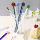 Axyaa Crystal Candy Milk Juice Dessert Spoon Set