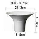 Axyaa Open Floral Arrangement Ceramic Flower Pot for Plant Accessories