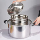Axya Stainless Steel Steamer Rack with Partition Plate and Steaming Cage