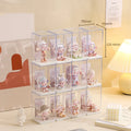 Axyaa Acrylic Mystery Box Doll Display Case for Action Figures & Blind Box Toys