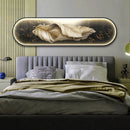 Axyaa LED Feather Wall Lamp for Bedroom Decor