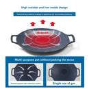 Axya Iron Plate Cassette Furnace Induction Cooker Barbecue Pot Tray