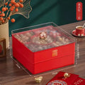 Axyaa Dry Fruit Storage Box - High-end Snack Display Plate