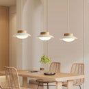 Axyaa Cream Wind LED Pendant Light Chandelier for Bedroom Home Decor
