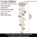 Axyaa Crystal Apple Pendant Light for Luxury Living and Dining Spaces