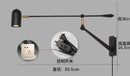 Axyaa Long-arm Wall Sconce for Living Room and Bedroom