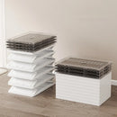 Axyaa Shoe Cabinet: Large Space-Saving Shoe Rack for Sneakers/Boots, Collapsible Organizer
