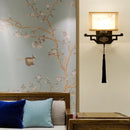 Axyaa Fabric Wall Sconces - Modern LED Wall Light for Living Room and Bedroom