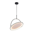 Axyaa Minimalist LED Pendant Light Chandelier for Dining Room Kitchen Bar