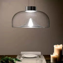 Axyaa Glass Chandelier: Modern Minimalist Nordic Design