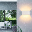 Axyaa Nordic 12W 24W IP65 Waterproof LED Wall Sconce for Indoor Outdoor Living Room
