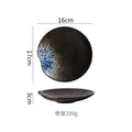 Axyaa Retro Ceramic Sushi Plate Set