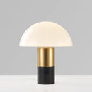 Axyaa Marble & Metal Nordic Luxury Table Lamp