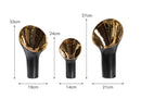 Axyaa Golden Trumpet Ceramic Flower Vase for Home Decoration and Flower Arrangement