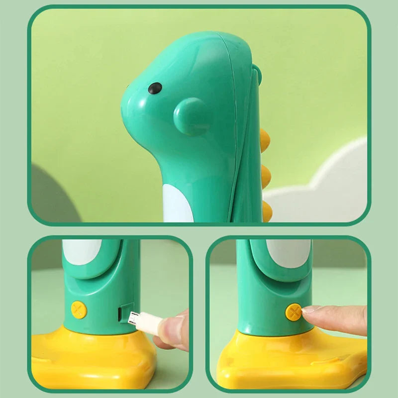 Cute Dinosaur LED Night Light for Kids - Axyaa Rechargeable Table Lamp