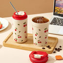 Axyaa Travel Coffee Mug Student Leak-Proof Water Cup