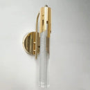 Axyaa Crystal Cylindrical Wall Lamp for Modern Living Room, Bedroom, or Staircase