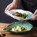Axyaa Kiln-changing Oyster-shaped Flavor Dish for Hotel Restaurant Desserts