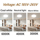 Axyaa LED Ceiling Light: Ultra-Thin Modern Home Lighting for Bedroom Living Room Corridor.