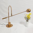 Axyaa LED Desk Lamp Modern Rotate Gold Eye Protection Decoration