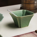 Axyaa Retro Chinese Rice Bowl - High-end Ceramic Tableware