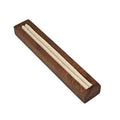 Axyaa Walnut Jewelry Display Rack for Rings and Earrings Storage