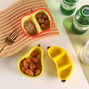 Axyaa Cartoon Ceramic Fruit Bowl Kids Cutlery Set Kitchen Utensils Unique Dinner Plate