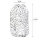 Axyaa Japanese Hammer Glass Vase Hydroponic Flower Planter
