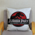 Axyaa Jurassic Park Dinosaur Print Pillow Cover - Super Soft Home Decor Case