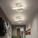 Axyaa LED Strip Ceiling Lights: Modern Minimalist Living Room Lamps for Home Decor
