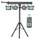 Axyaa RGBW Stage LED Par Light with Beam Sword Effect Bracket for Events