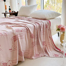 Axyaa Whale Bamboo Throw Blanket, Summer Quilt for Kids & Adults