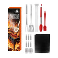 Axyaa 21-Piece BBQ Tool Set, Stainless Steel, Outdoor Grill Bag