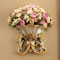 Axyaa Resin Angel Wall Vase: Ancient Mural Decor for Home Living Room Walls