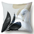Axyaa Floral Landscape Painting Cushion Cover 45x45CM Home Decor Pillowcase