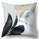 Axyaa Floral Landscape Painting Cushion Cover 45x45CM Home Decor Pillowcase