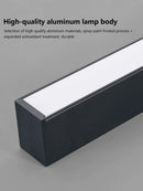 Axyaa LED Strip Ceiling Lamp Three Color Light for Home Office