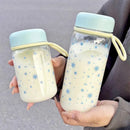 Axyaa Portable BPA-Free Water Bottle for Girls, Large Capacity, Leakproof Direct Drinking Cup
