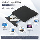 Axyaa USB 3.0 Type-C Portable DVD Burner RW CD Player Writer for PC Laptop