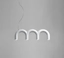 Axyaa Modern Art LED Pendant Light for Minimalist Italian Restaurant Chandeliers & Living Rooms